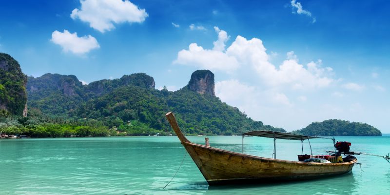 Take a long-tail boat tour in Krabi